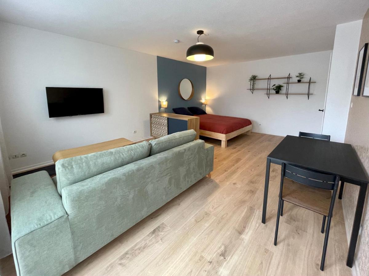 Grand Studio Joli Coeur - Calme Cosy Lumineux + Parking Lägenhet Nancy Exteriör bild